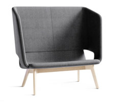 Soffor med hög rygg Twist and Sit 2-sits soffa